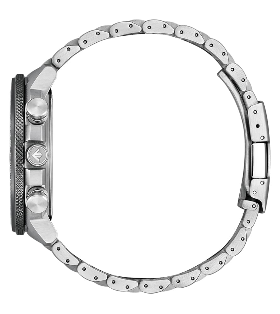Citizen Reloj Multiesfera para Hombre de Cuarzo japonés con Correa en Acero Inoxidable BY3006-53E