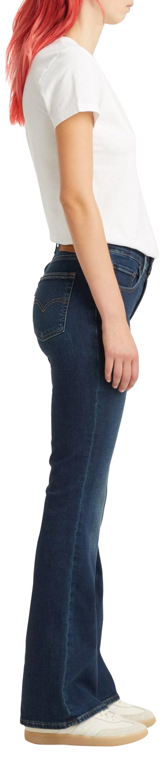 Levi's 726 High Rise Flare, Jeans para Mujer, Blue Swell, 33W / 32L