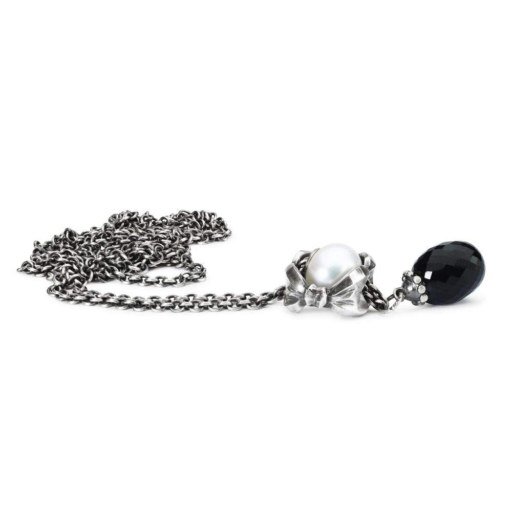 Trollbeads People'S Bead 2012 Spiritual Collection - Collar de Plata de Ley con ónix