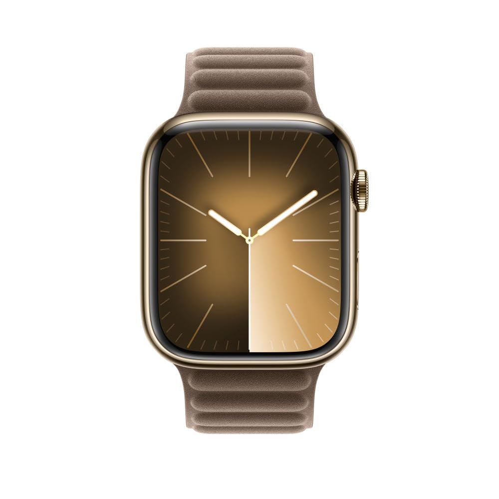 Apple Watch Band - Magnetic Link - 45 mm - Marrón topo - Talla S/M