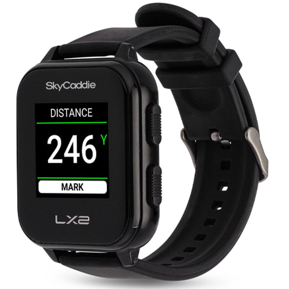 Skycaddie LX2 Tourbook - Reloj de Golf con GPS, Color Negro, Talla única