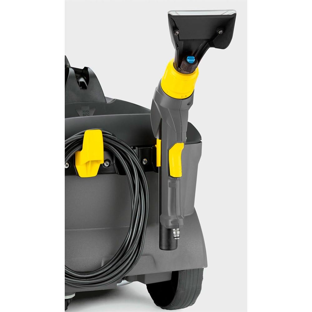 Kärcher Puzzi Vacuum Cleaner 10/1, Tank: 10 L, Spray Flow: 1 L/min, Yield: 20-25 m²/h, Weight: 10.5 kg, Upholstery Nozzle, Floor Nozzle