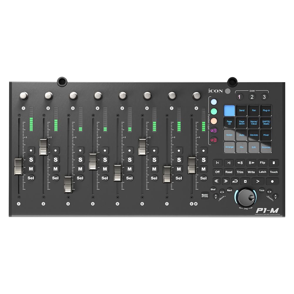 iCON Controlador USB MIDI DAW P1-M