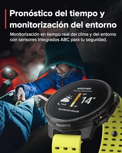 SUUNTO Vertical Reloj Deportivo - Smartwatch GPS, GPS de Doble Frecuencia, Mapas sin Conexión Gratuitos, Autonomía de hasta 50 Días, Carcasa Resistente Militarmente, Resistente al Agua hasta 100m