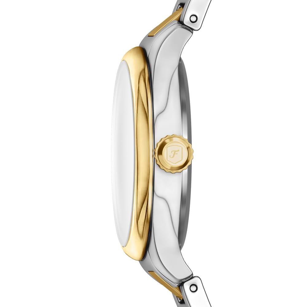 Fossil Reloj Analógico para Mujer de Cuarzo con Correa en Acero Inoxidable ES5422