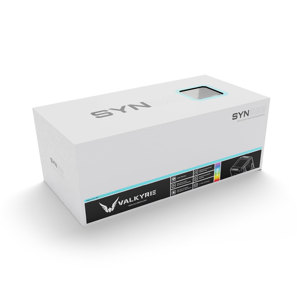 Valkyrie Syn 240 ARGB (360mm, Blanco)