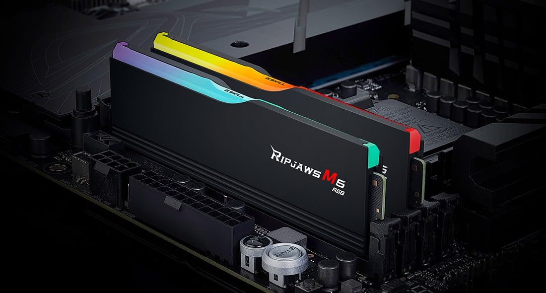 D548GB 6400-32 Ripjaws M5 RGB K2 bk GSK (F5-6400J3239F48GX2-RM5RK)