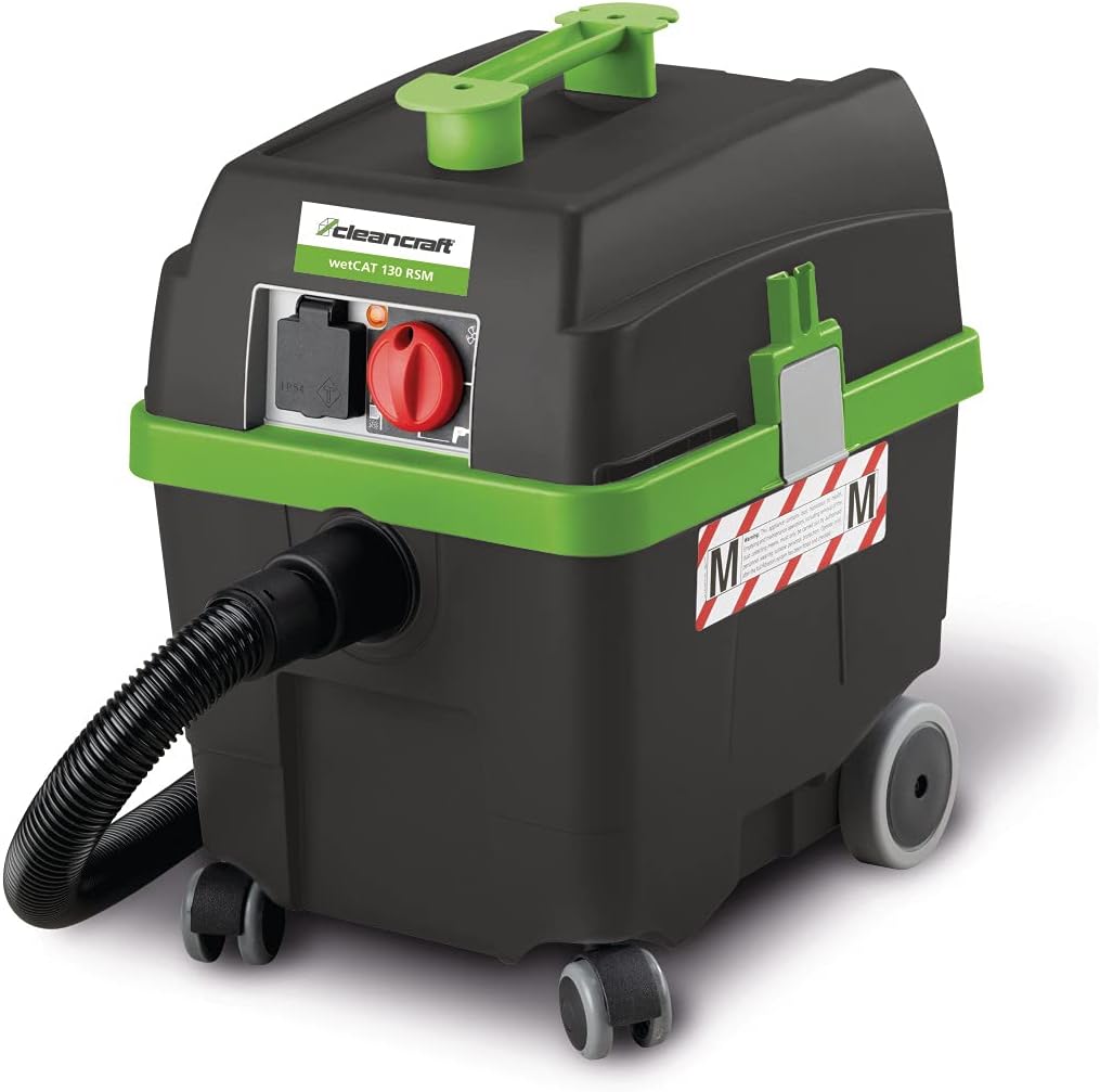 7001150 130 RS M Class-Aspirador en seco y húmedo (Encendido automático para Herramientas eléctricas, Limpieza de Filtro semiautomática), Multicolor