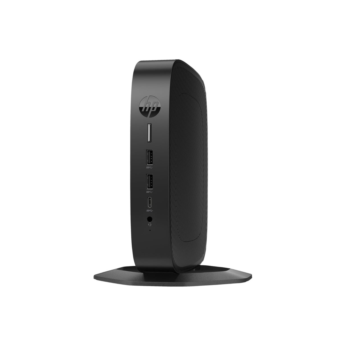 HP Elite t655 - Thin Client - SFF - 1 Ryzen Embedded R2314 / 2.1 GHz - RAM 8 GB - Flash 32 GB - eMMC - Radeon Graphics - 1GbE, Bluetooth 5.2, Wi-Fi 6 - WLAN: 802.11a/b/g/n/AC/AX, Erizo OS
