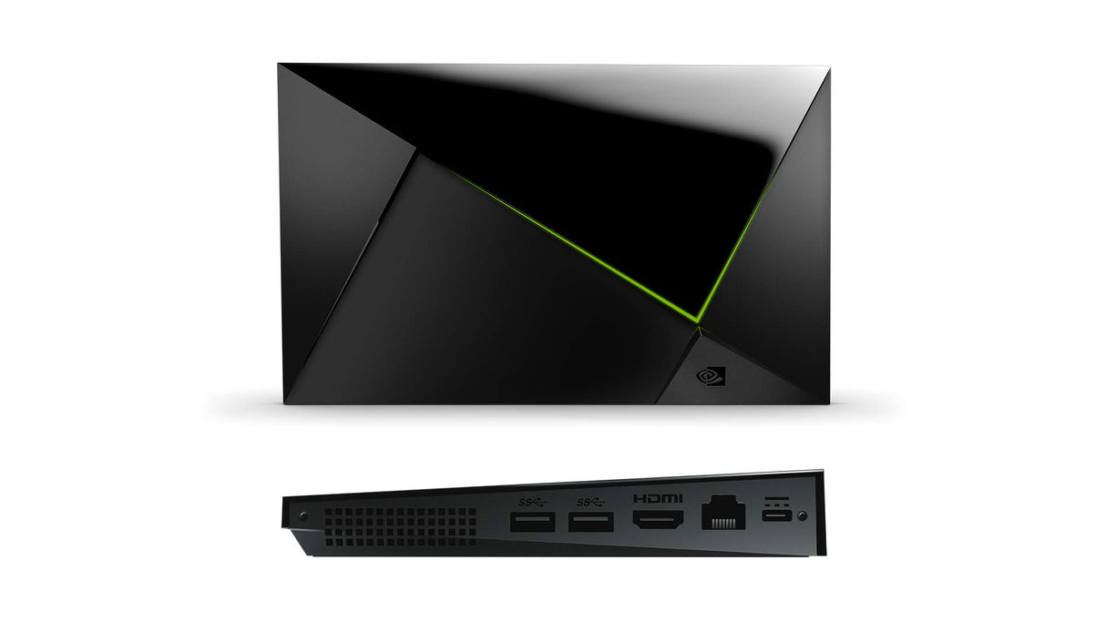 NVIDIA SHIELD Android TV Pro Media Player; Películas 4K HDR, deportes en vivo, Dolby Vision-Atmos, Escalado por IA, Gaming en la nube GeForce NOW, Asistente Google, Compatible con Alexa