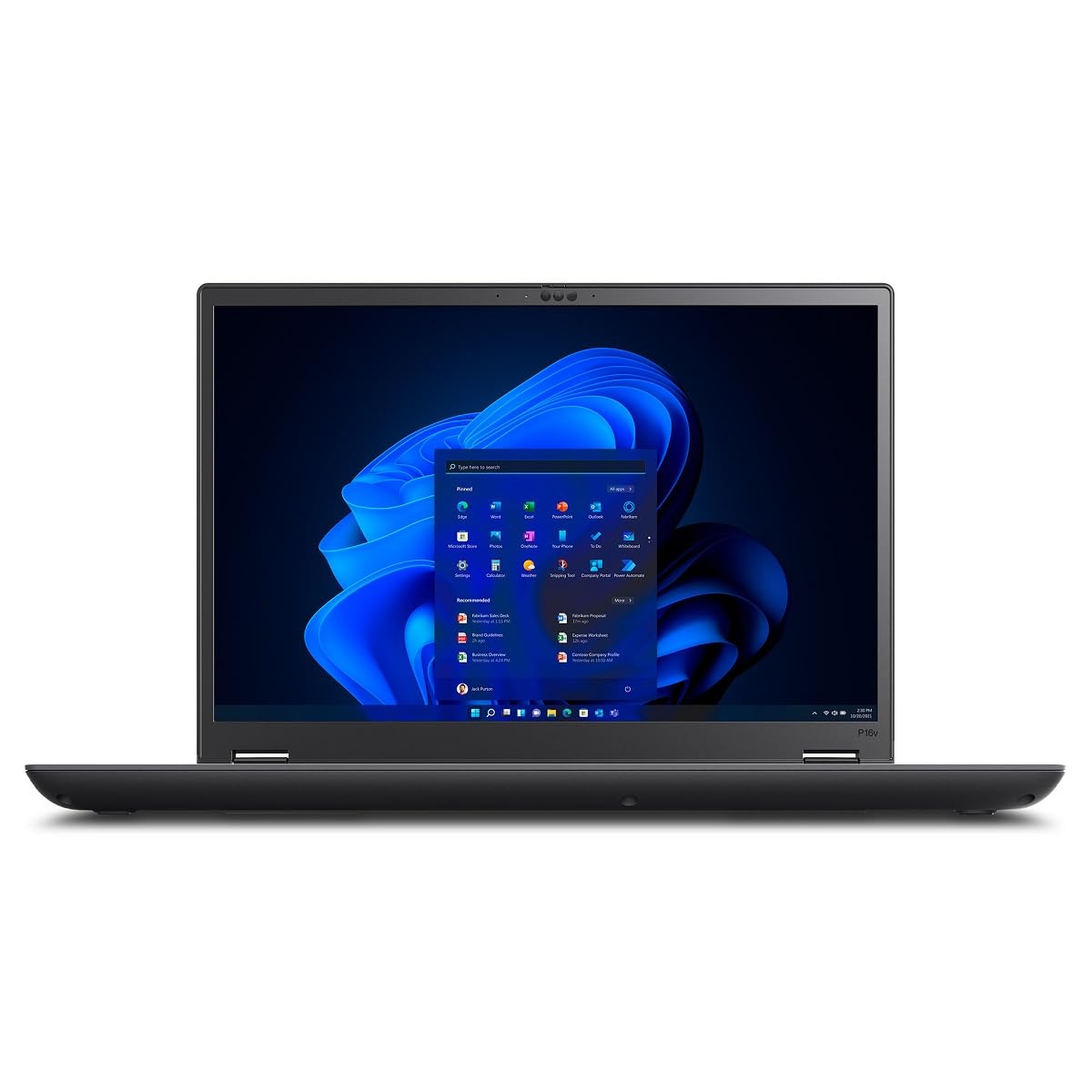 Lenovo ThinkPad P16v Gen 2 (Intel) Intel Core Ultra 7 155H Station de travail mobile 40,6 cm (16") WQUXGA 32 Go