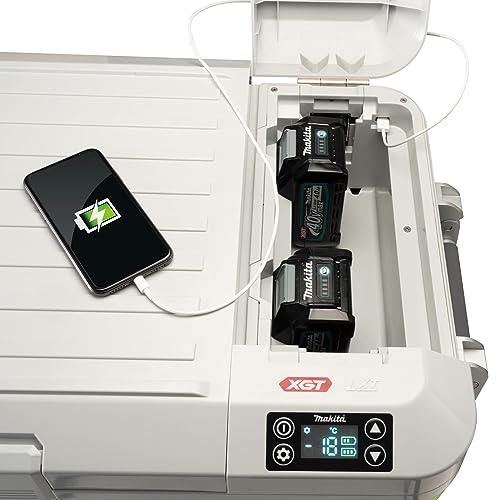 Makita CW002GZ01 - Compresor de batería para refrigeración y calor (40 V, máx. 50 L, sin batería, sin cargador)