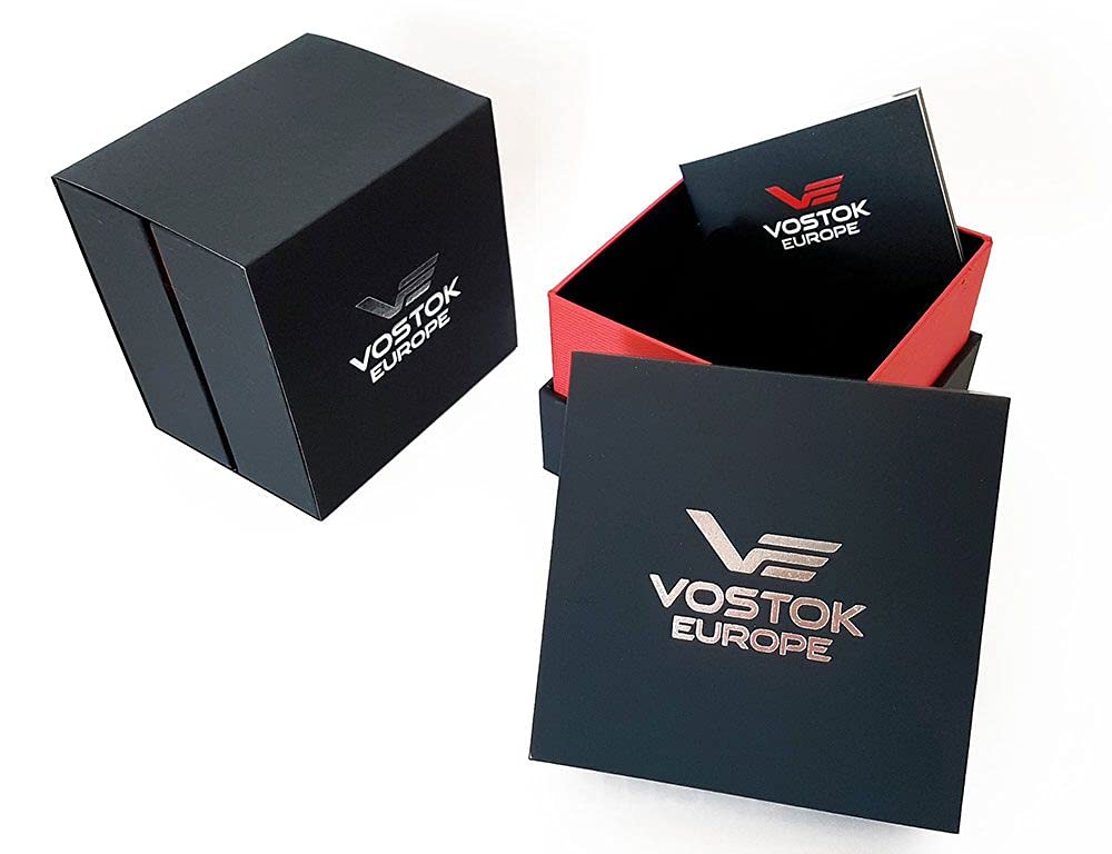 Vostok Europe Reloj Analógico para Hombres de Automático con Correa en Cuero NH35-320C680