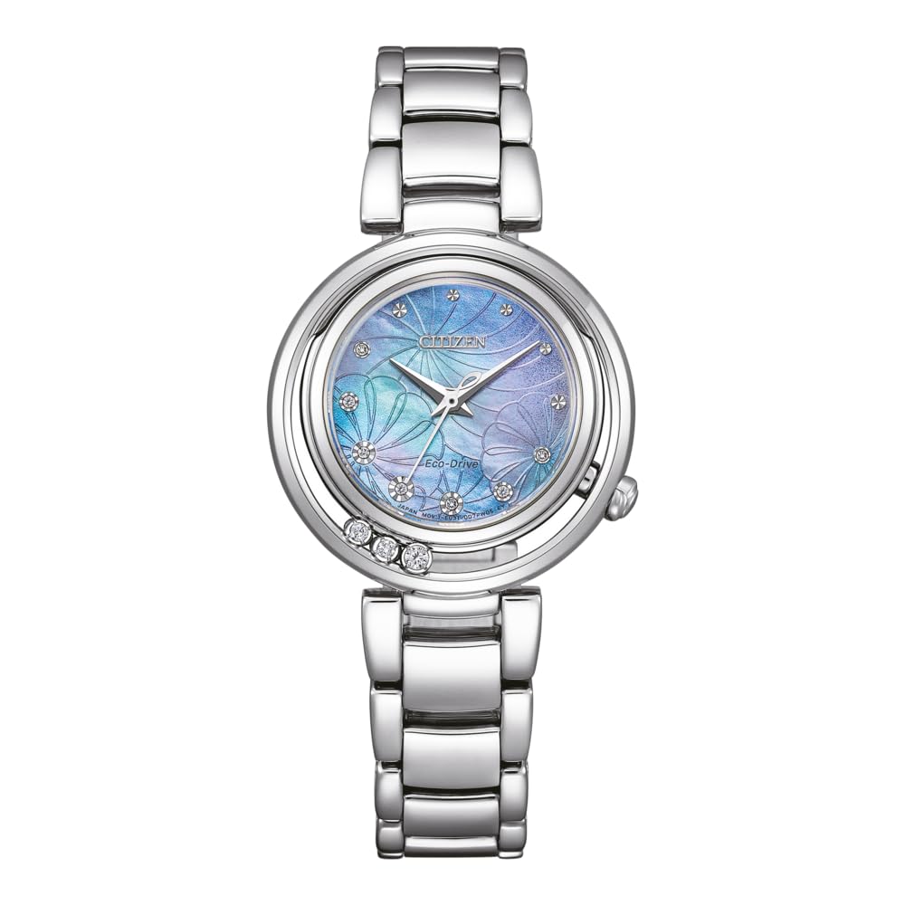 Citizen Reloj Analógico para Mujer de Cuarzo japonés con Correa en Acero Inoxidable EM1110-81N