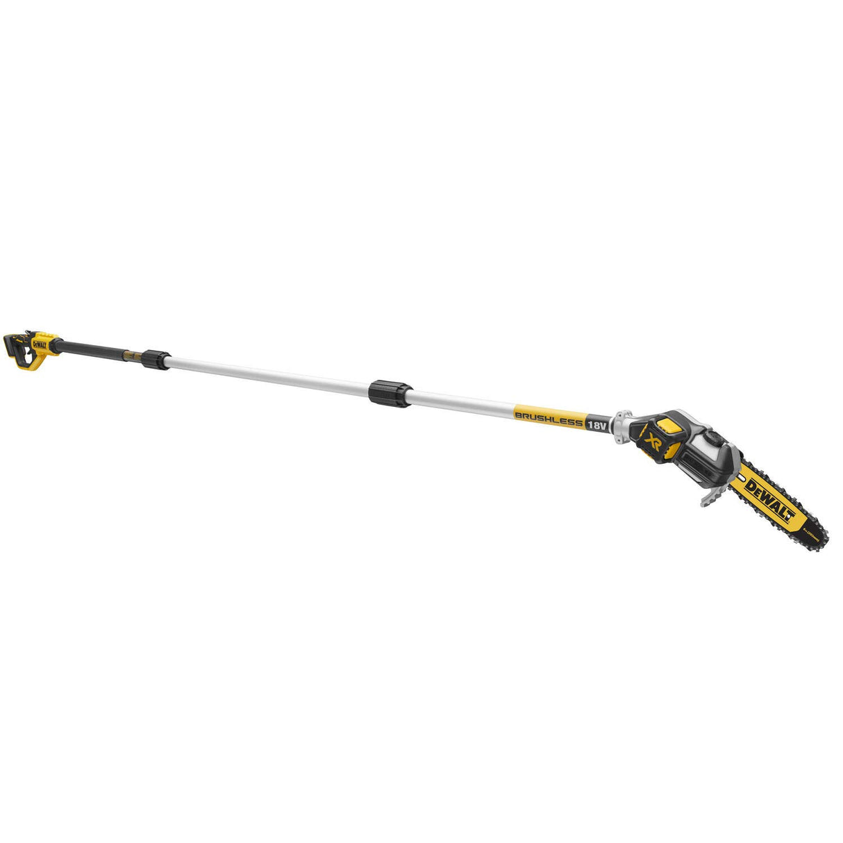 DEWALT DCMPS567P1-QW - Podadora de pértiga XR 18V con 1 batería Li-Ion 5,0Ah