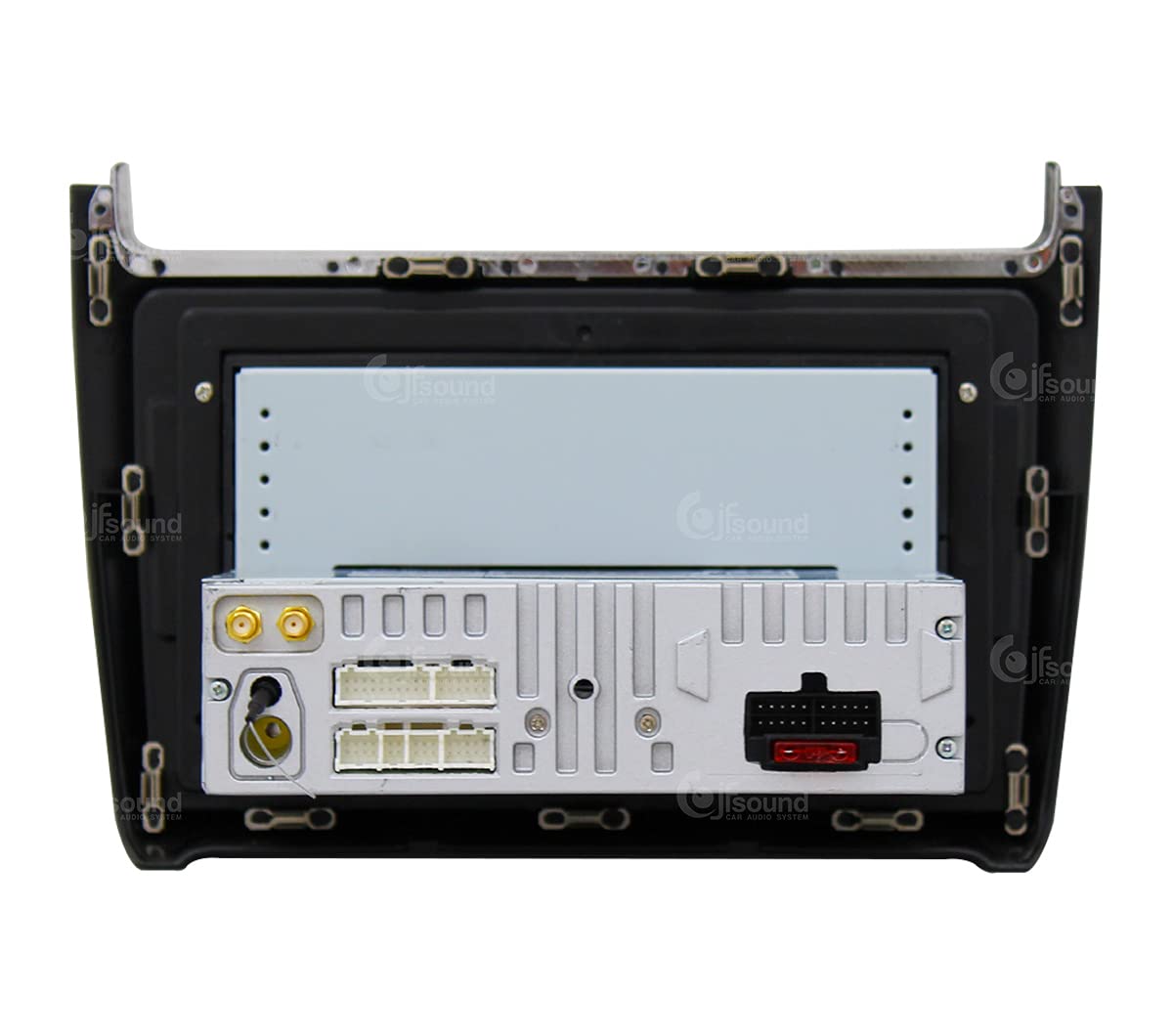 Autorradio de Ajuste Personalizado Compatible con Volkswagen Polo Android GPS Bluetooth WiFi Dab USB Pantalla táctil Full HD 9