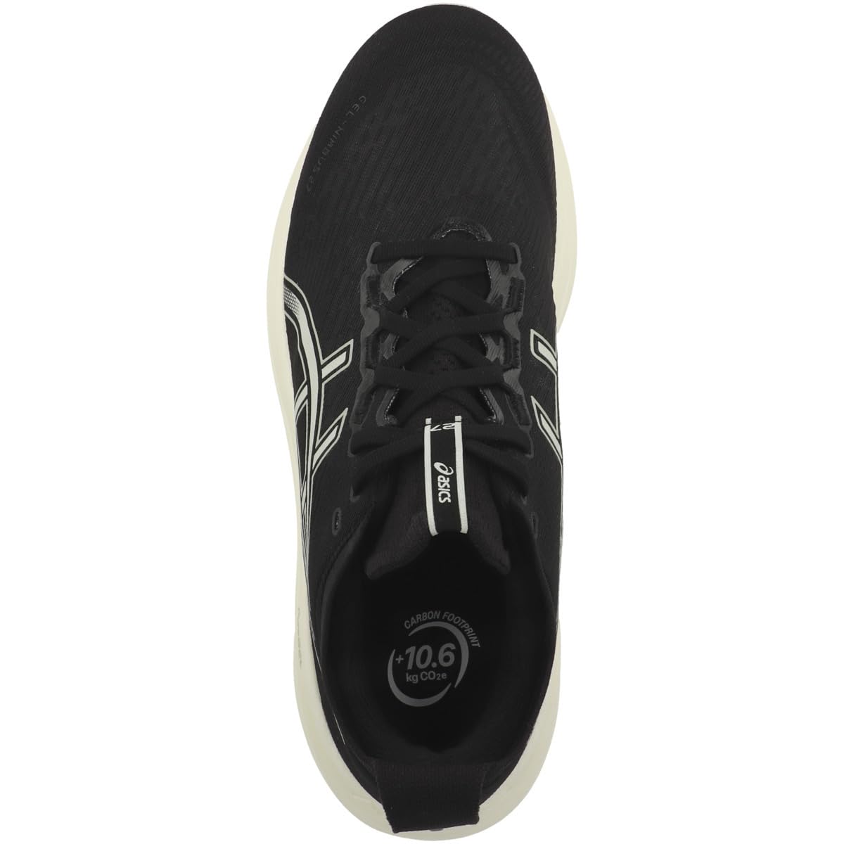 ASICS Gel-Nimbus 27, Sneaker Hombre, Black/Lake Grey, 43.5 EU