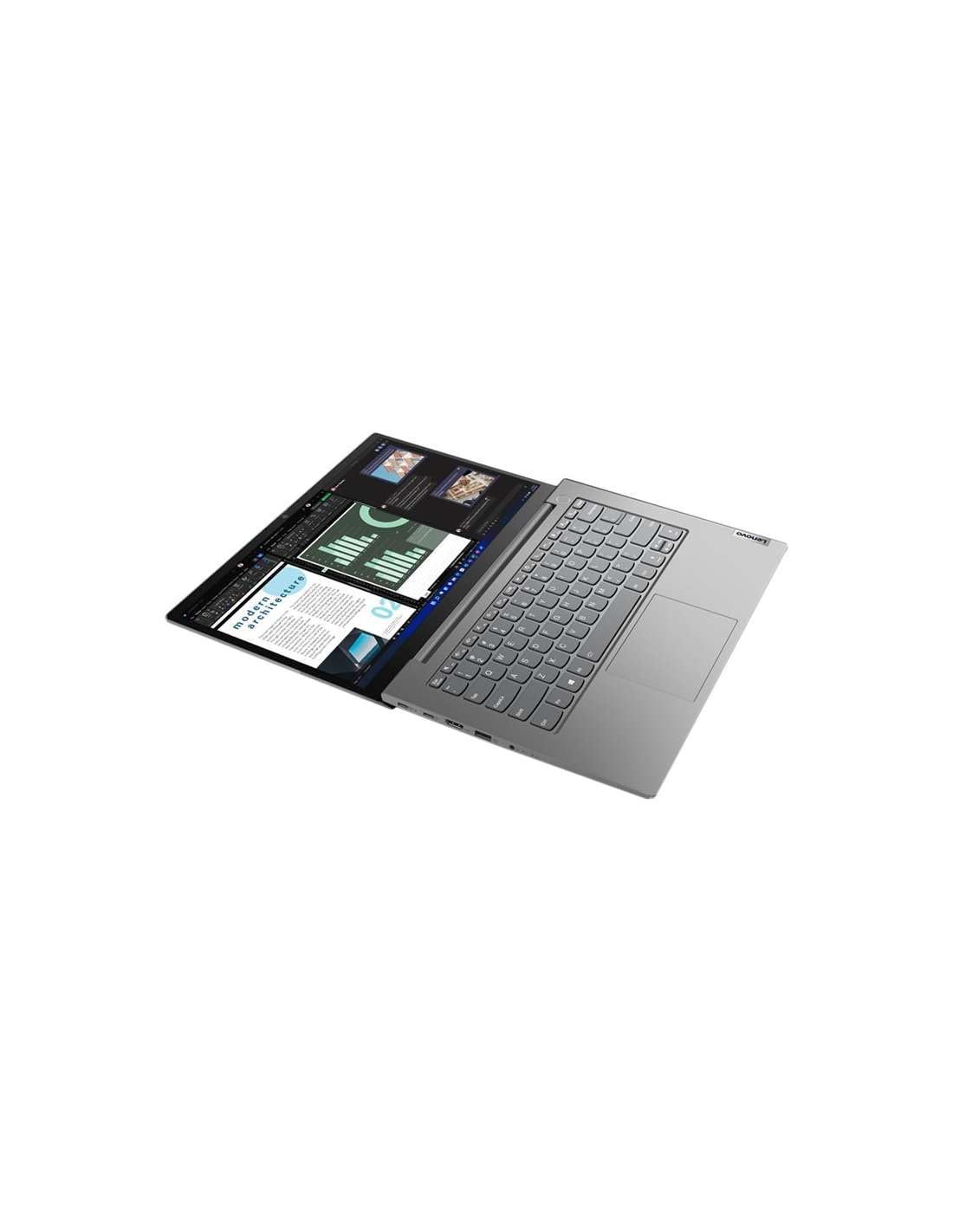 Lenovo ThinkBook 14 G4 ABA - Ordenador Portátil 14" FHD, (AMD Ryzen 7 5825U , 16GB RAM, 512 SSD, Integrated Intel Iris Xe Graphics, Windows 11 Pro 64), Mineral Grey -Teclado QWERTY Español