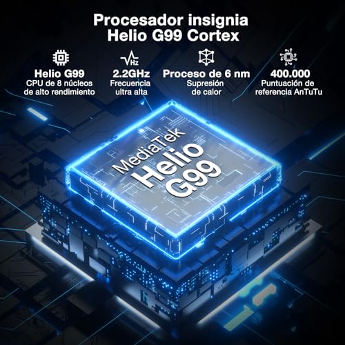 Doogee T30 Pro 15GB(8GB+7GB)/256GB Gris - Tablet Marca