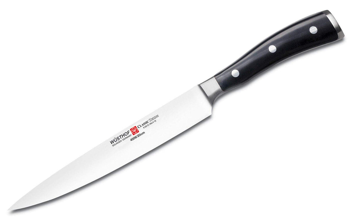WÜSTHOF Classic Ikon Cuchillo para jamón 20 cm