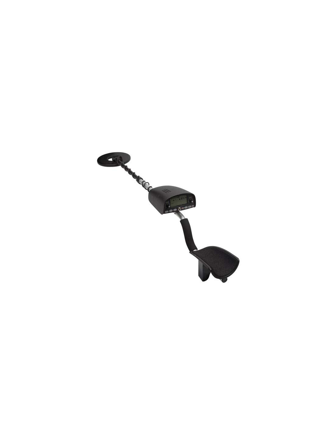 Velleman Detector de Metales, Disco Impermeable de 24 cm, Pantalla LCD, Profundidad de detección de 25 cm