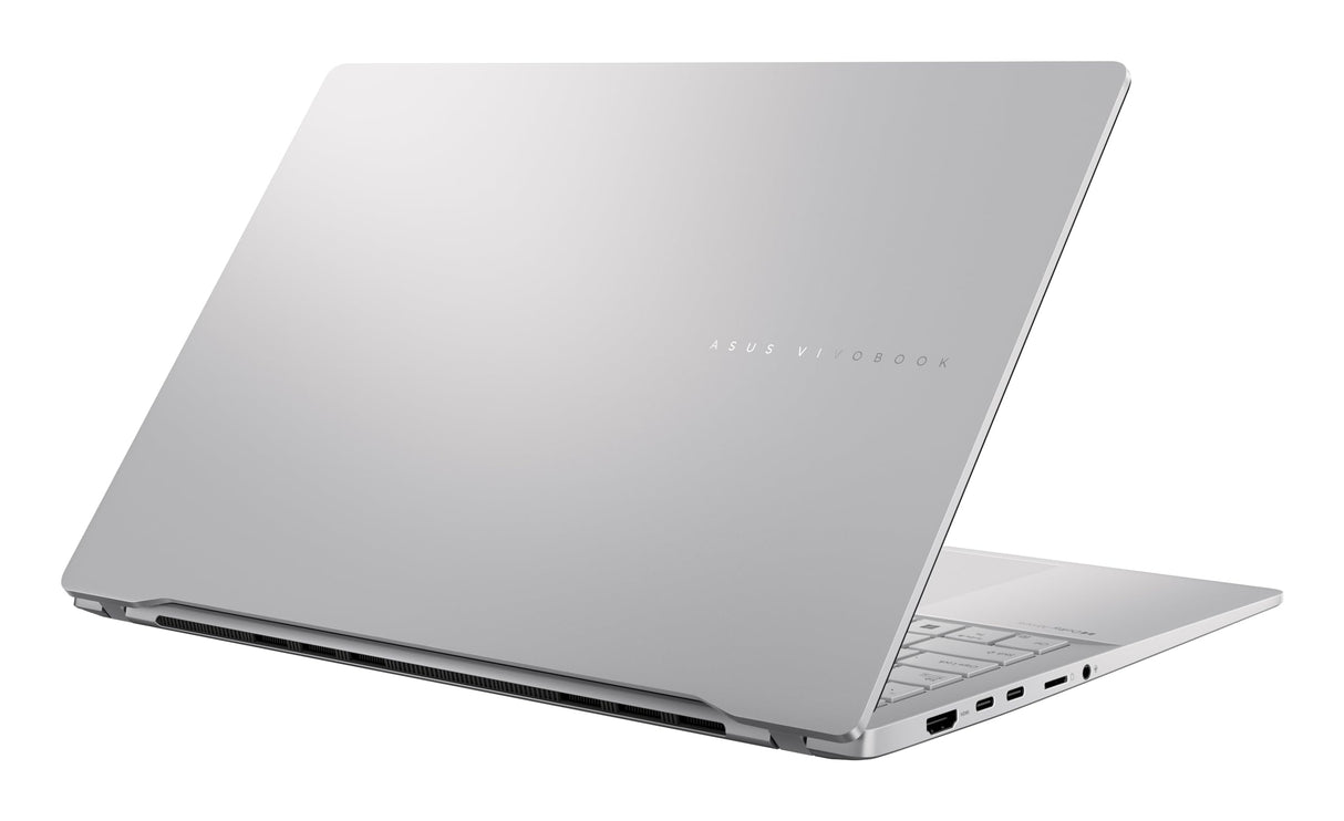 ASUS Vivobook S 15 OLED S5507QA-MA012W Copilot+ PC - Ordenador Portátil 15.6" Wide Quad HD+ 120Hz (Qualcomm Snapdragon X1P42100-16GB RAM- 512GB SSD- Adreno GPU- Windows 11 Home) Plata Fría - Teclad