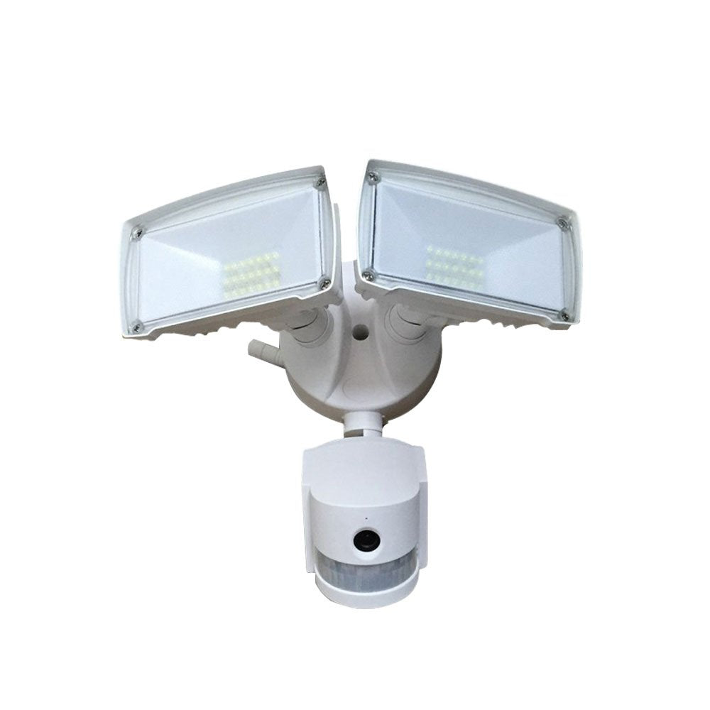 V-TAC W LED Faro con Sensor Wifi Cámara Blanco