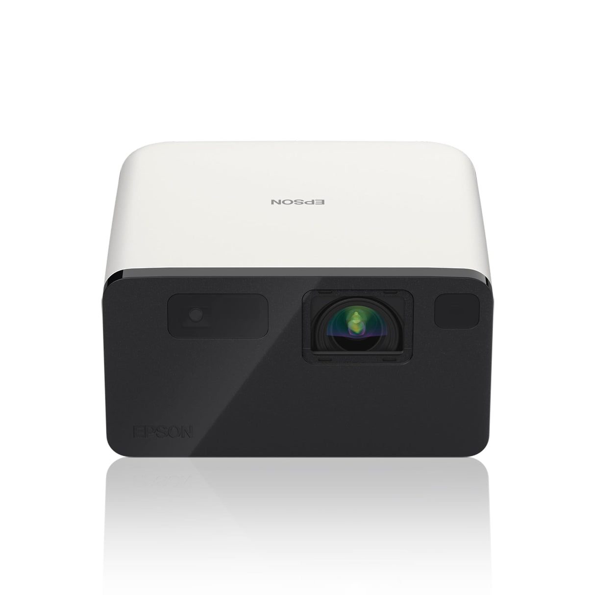 Epson EF-21W Mini Smart Laser Projector | Proyector Portátil Full HD, 1920 x 1080p, Altavoz Bluetooth de 5W, Proyección a Pared, Suelo o Techo, 1000 Lúmenes, Google TV | 150", Blanco