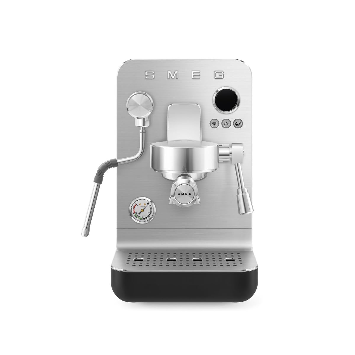 SMEG EMC02BLMEU, Cafetera espresso minipro Collezione, Black (matte)