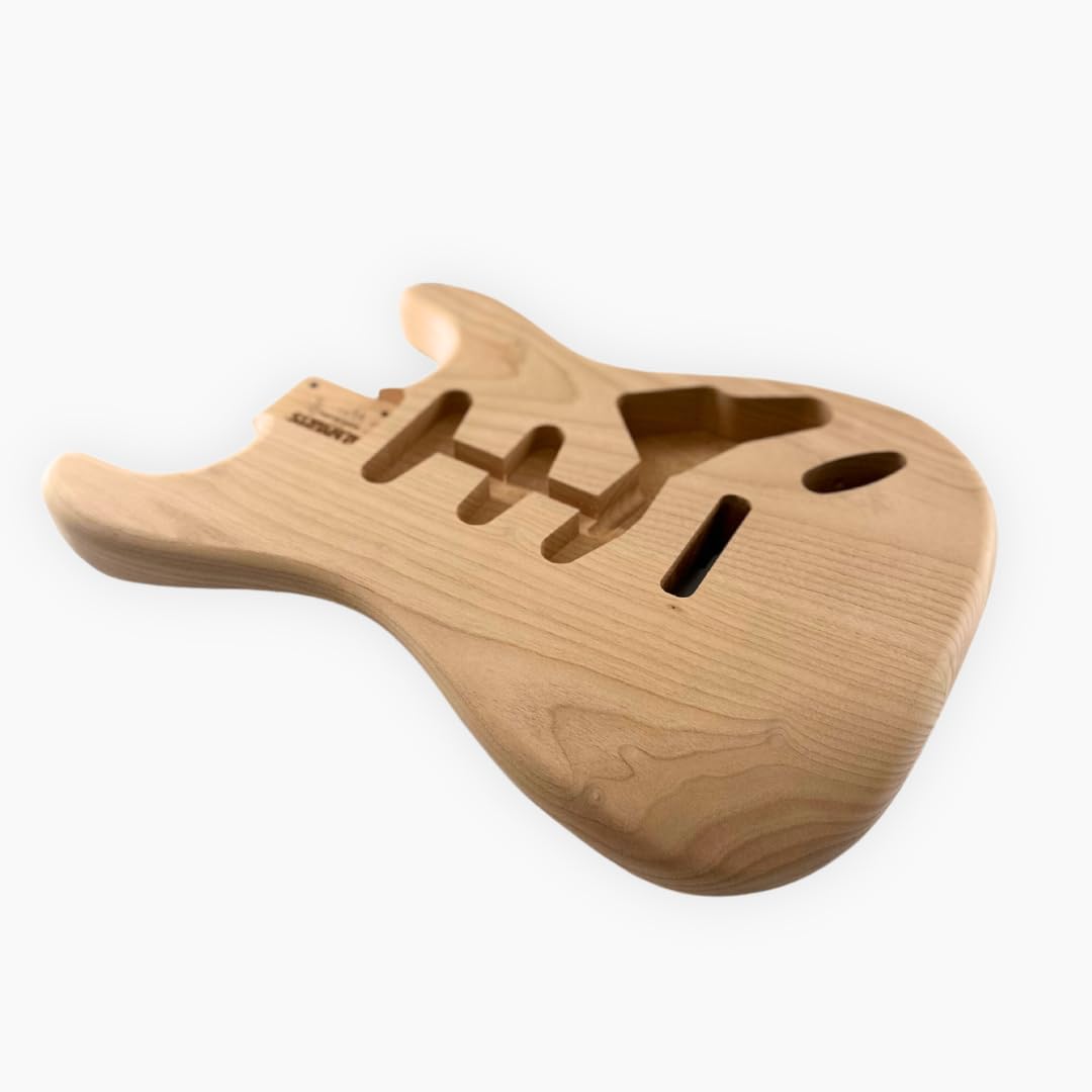'AllParts SBO"Aliso Body para Strat 3 SC sin barnizar y pequeñas piezas de repuesto para guitarra eléctrica