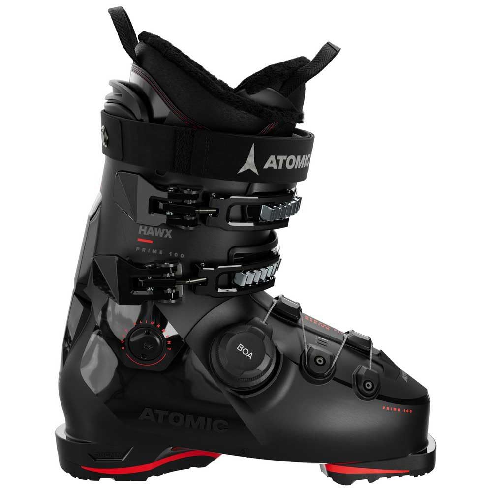 ATOMIC HAWX Prime 100 Boa Gw Botas Alpine, Unisex, Negro/Rojo, 32/32.5