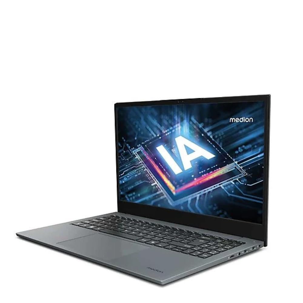 MEDION Elite E15443-15.6" FHD. Intel Core 5-125H. Intel ARC Graphics. 16GB RAM. 512GB SSD. Windows 11 Home. Wi-Fi. Plata. Teclado QWERTY. MD62621. Incluye Programa de Fiabilidad, Garantía