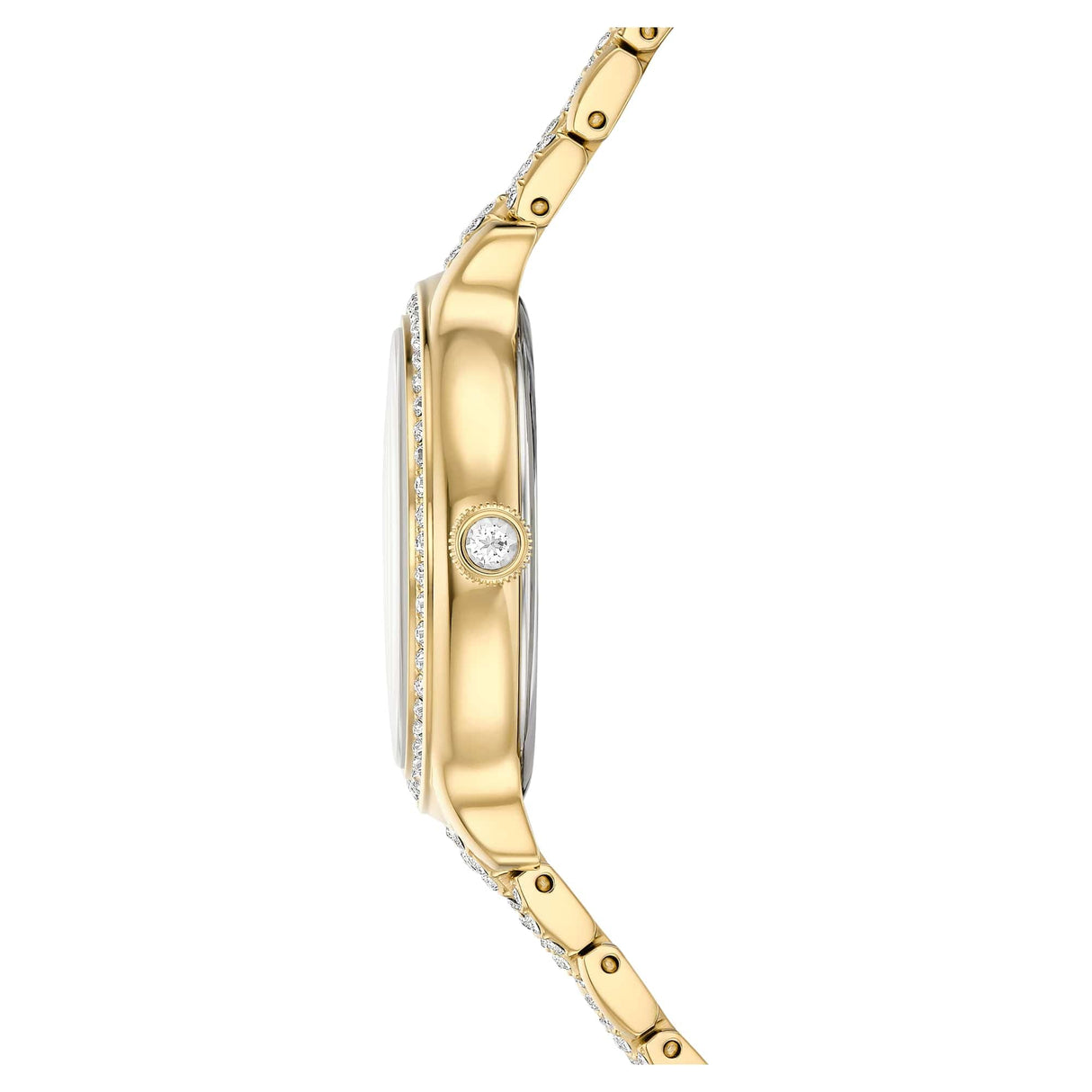 Swarovski Reloj Imber, Fabricado en Suiza, Brazalete de Metal, Tono Dorado, Acabado Tono Oro