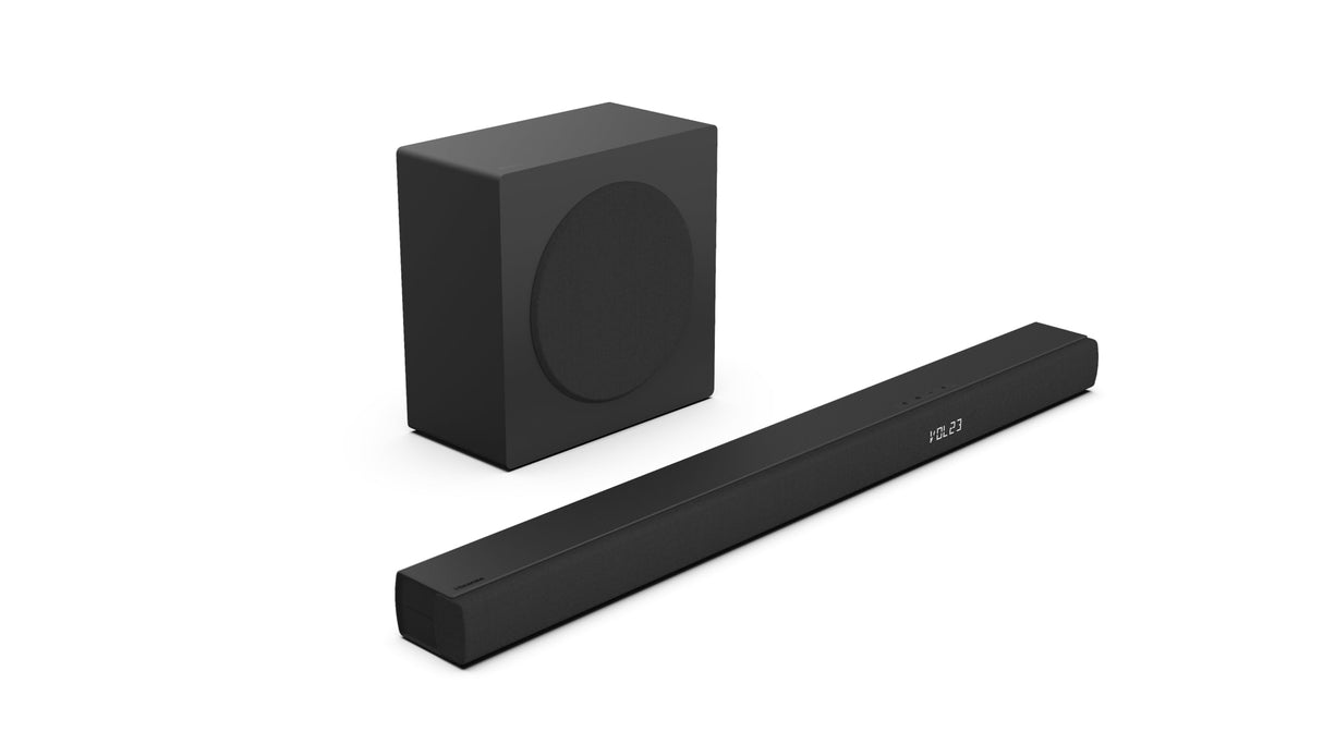 Hisense HS3100 - Barra de Sonido 3.1, 480W, Dolby Audio, DTS Virtual X, Bluetooth 5.3, HDMI ARC/Optical/AUX/USB, 6 Modos de Sonido, Modo TV, EzPlay