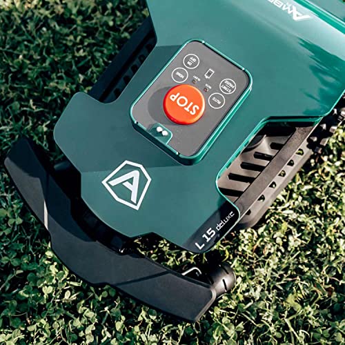 Ambrogio - L15 Deluxe, Robotermaher Unisex – Erwachsene, Schwarz, Grün, Einheitsgröße - AM015D0FAZ