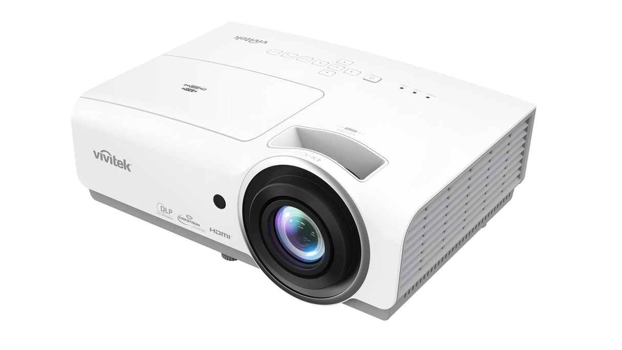 Vivitek DH856 - Proyector portátil Full HD con Zoom de 1,5, relación de Contraste de 15.000:1, 4800 lúmenes, WUGXA (1920 x 1200), 3,4 kg de Peso, para Cine en casa, Netflix, Prime y más