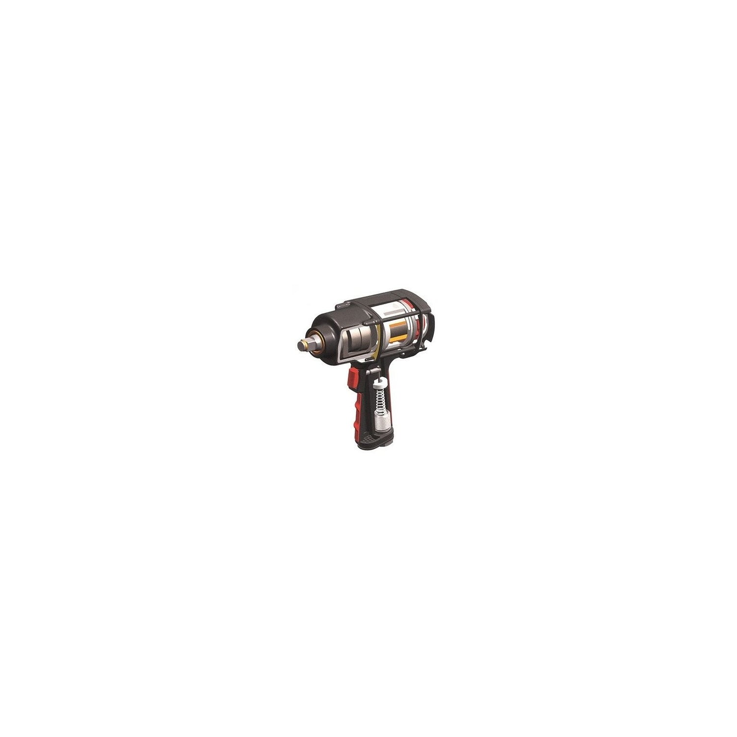 YATO YT-09540 - doble llave de impacto del martillo 1/2 '' 1150nm