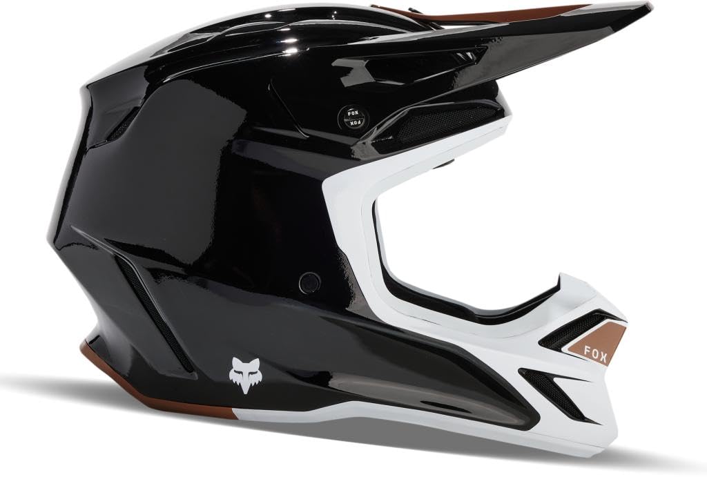 Fox Racing Fox V3 RS Helmet Optical Black S Casco, Adultos Unisex, Negro