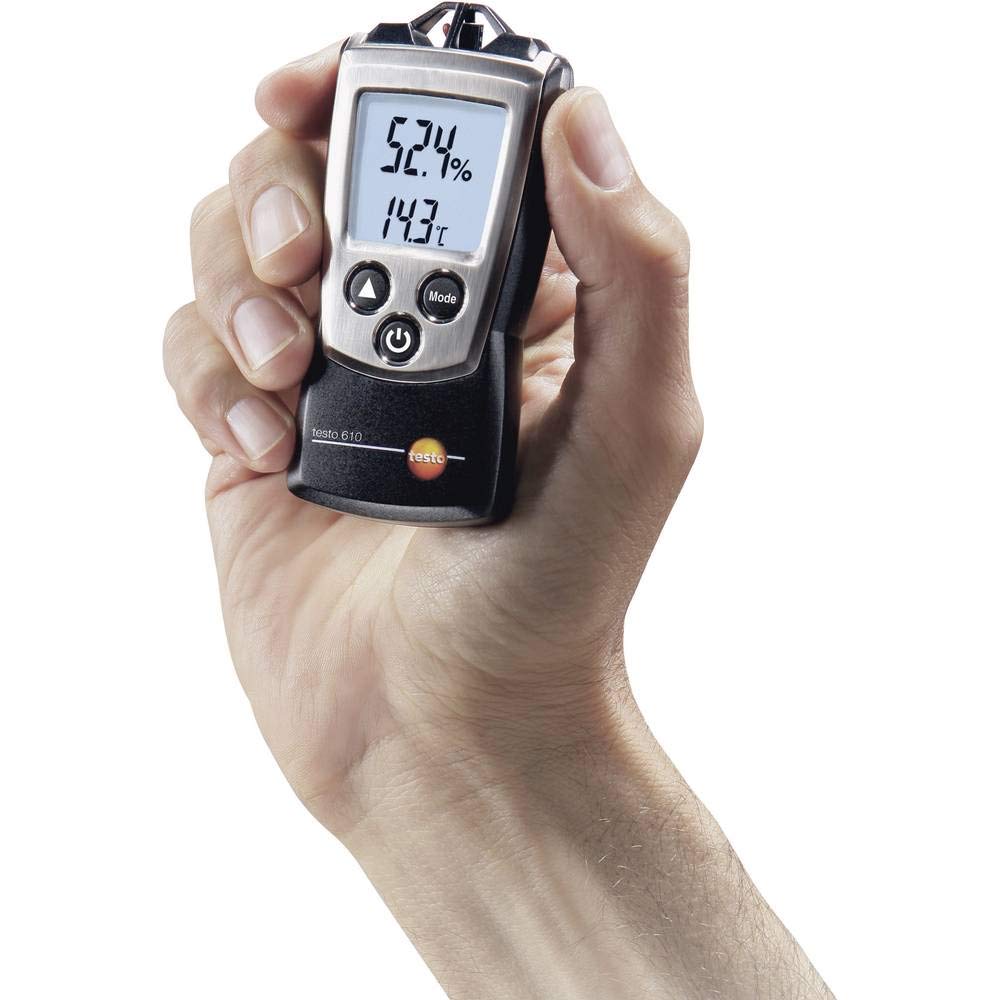 Testo 610 Humedad Práctico Y Medidor De Temperatura, Incluyendo La Tapa Protectora, Protocolo De Calibración