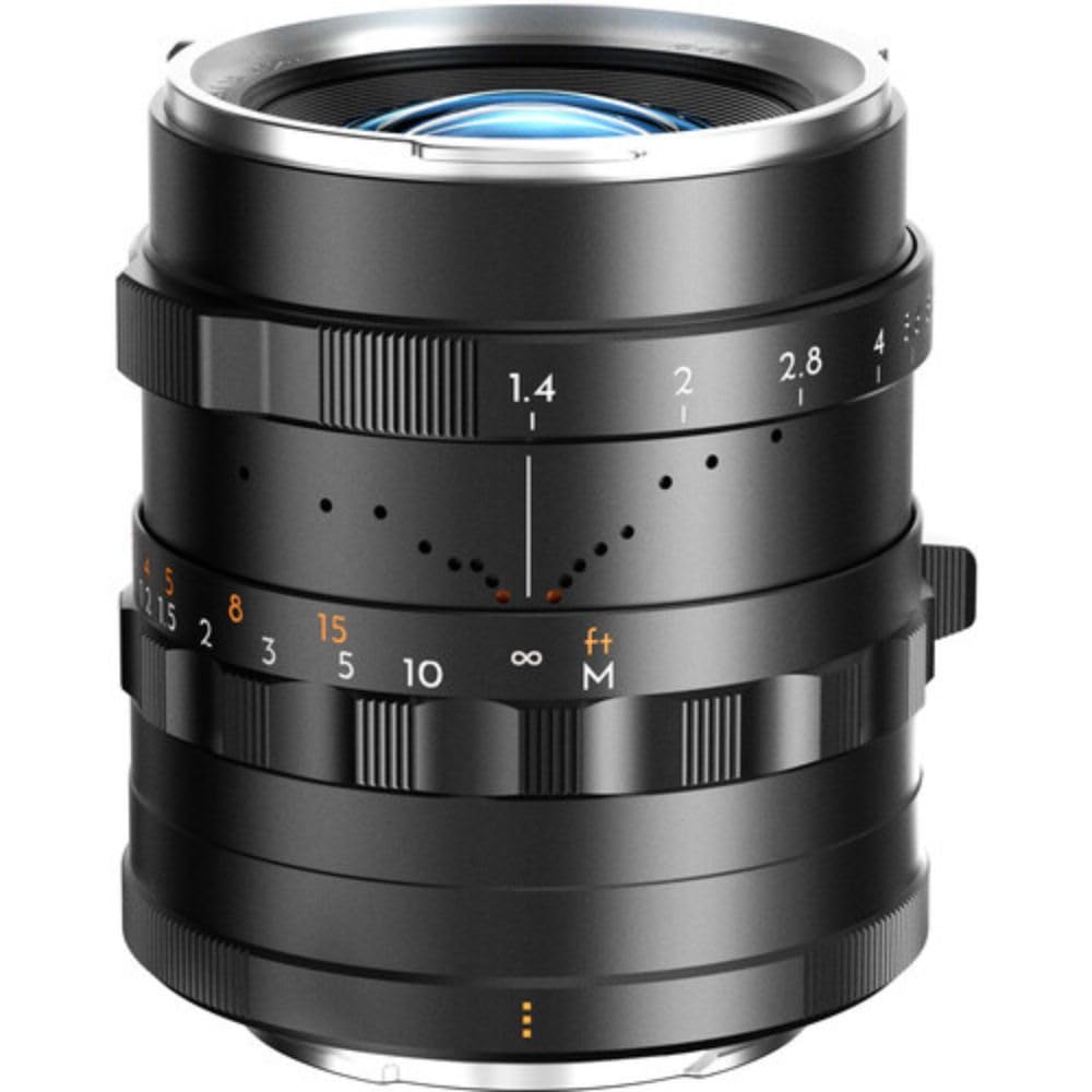 THYPOCH Lente de fotografía de Marco Completo Simera 28 mm f1.4 para Fujifilm X Mount – Negro