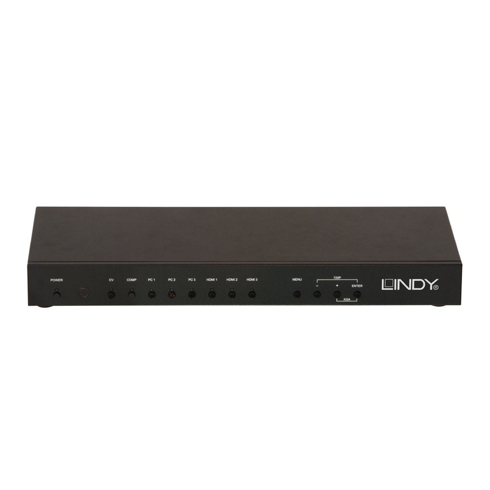 Lindy 38273 Switch con 8 entradas (HDMI, VGA, Componentes y Compuesto) a 3 Salidas (2 x HDMI y VGA/Component)