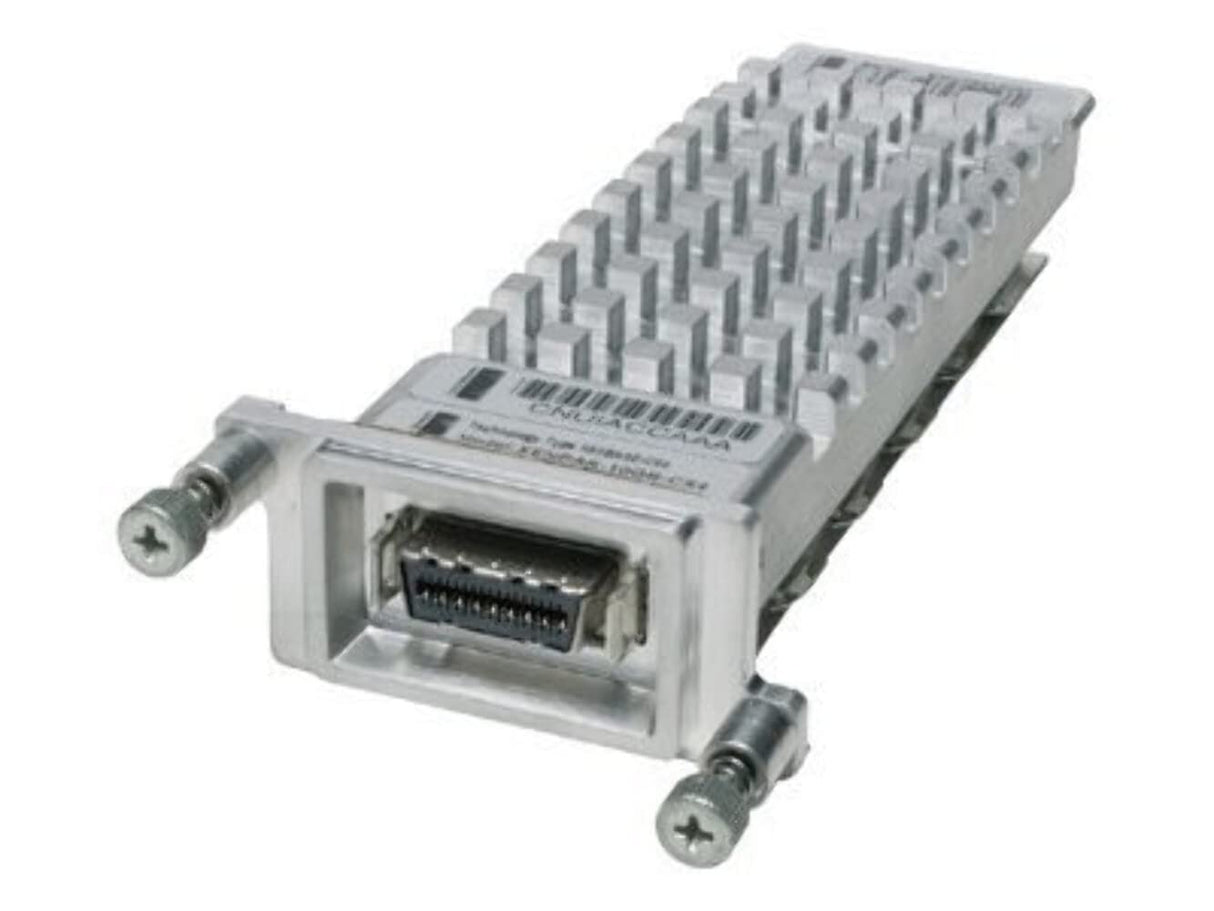 Cisco 10GBASE-CX4 XENPAK Module Red modulo transceptor Cobre 10000 Mbit/s - Transceptor de Red (Cobre, 10000 Mbit/s, XENPAK, CX4, 15 m, Gris)