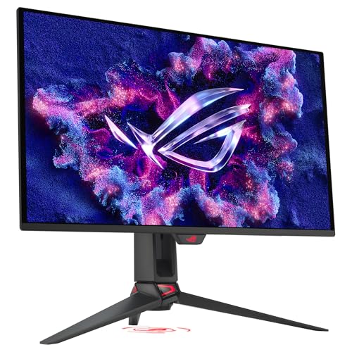 ASUS ROG Swift OLED PG27UCDM - Monitor Gaming de 27" 4K QD-OLED, 240Hz, 0.03ms, Anti-Flicker 2.0, disipador de Calor, Care Pro, Neo Proximity Sensor, DisplayWidget Center, DisplayPort 2.1a