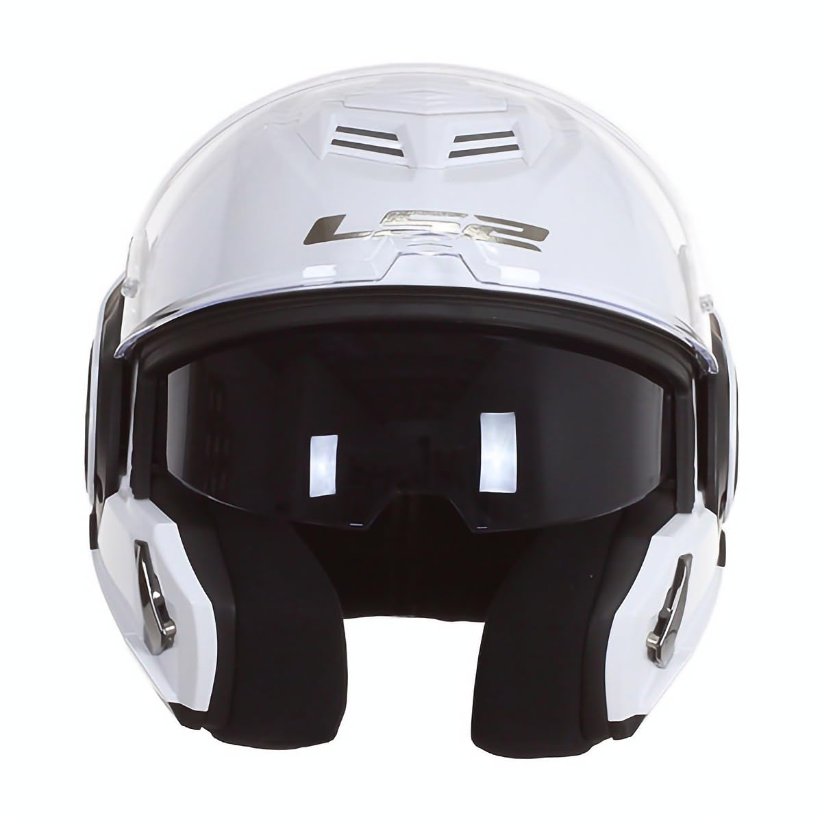 LS2, Casco Moto Modular ADVANT SOLID White, S