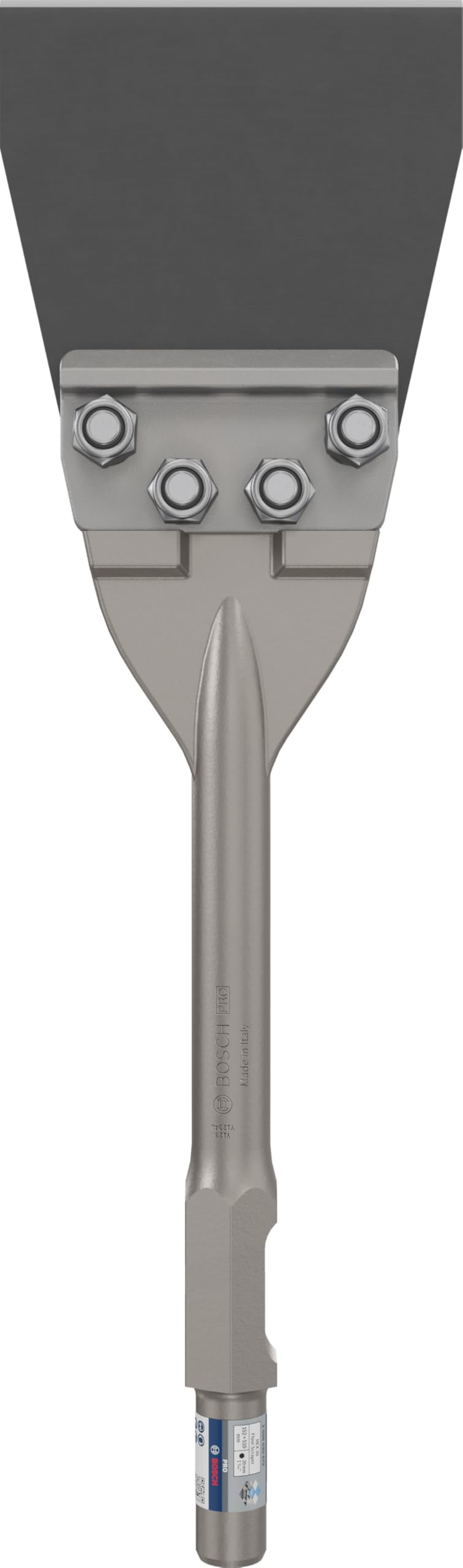 Bosch 1x Rascador de suelo PRO HEX 30 (para Baldosas, Alfombra, 510 x 152 mm, Professional Accesorios Martillos)