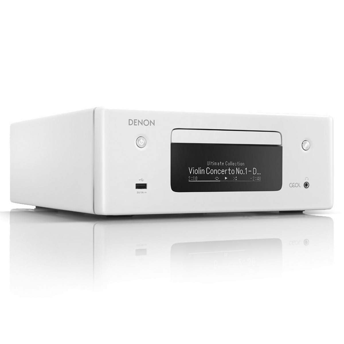 Denon CEOL N-10 - Amplificador Hi-Fi, Reproductor de CD, Radio por Internet, Streaming de música, HEOS Multiroom, Bluetooth y WLAN, AirPlay 2