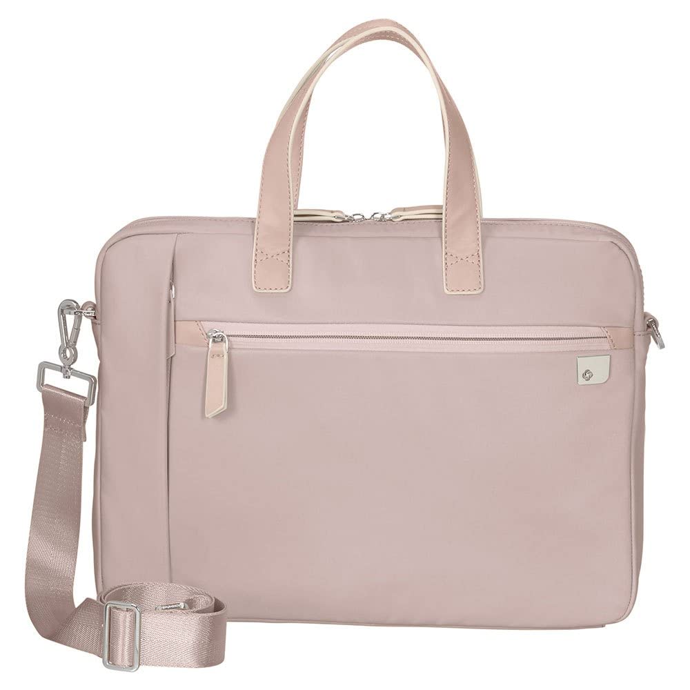 Samsonite Eco Wave - Bolsa de laptop de 15.6 pulgadas con 1 Compachamiento, 39 cm, 10 L, gris (piedra gris)