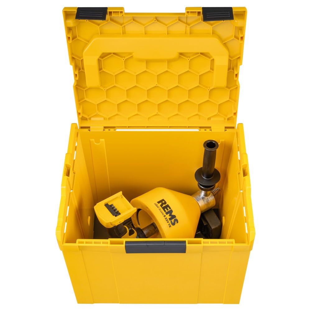 REMS Mini Cobra S VE Set L-Boxx H 170028 R220 (Largo x Ancho x Alto 440 x 360 x 374 mm, Peso: 9,3 kg, Juego de accesorios, incluye L-Boxx H)
