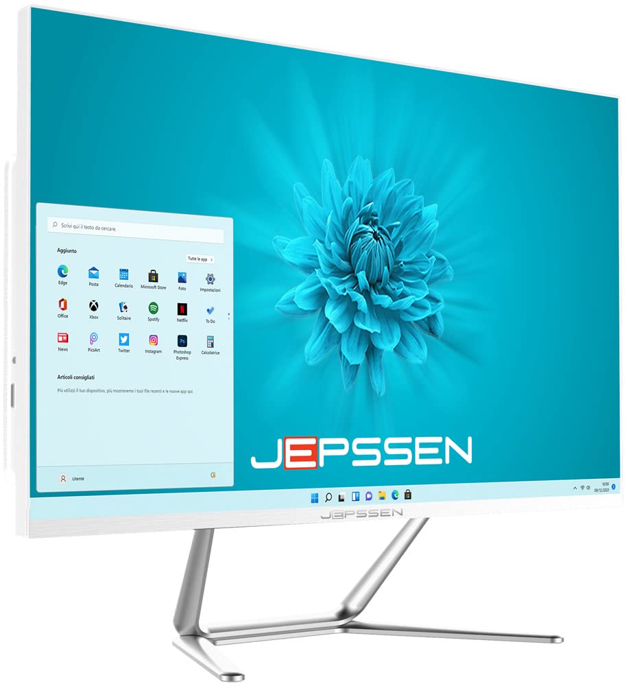 Jepssen Onlyone PC Live i10105 8GB SSD1TB NVMe Blanco Windows 11 Pro