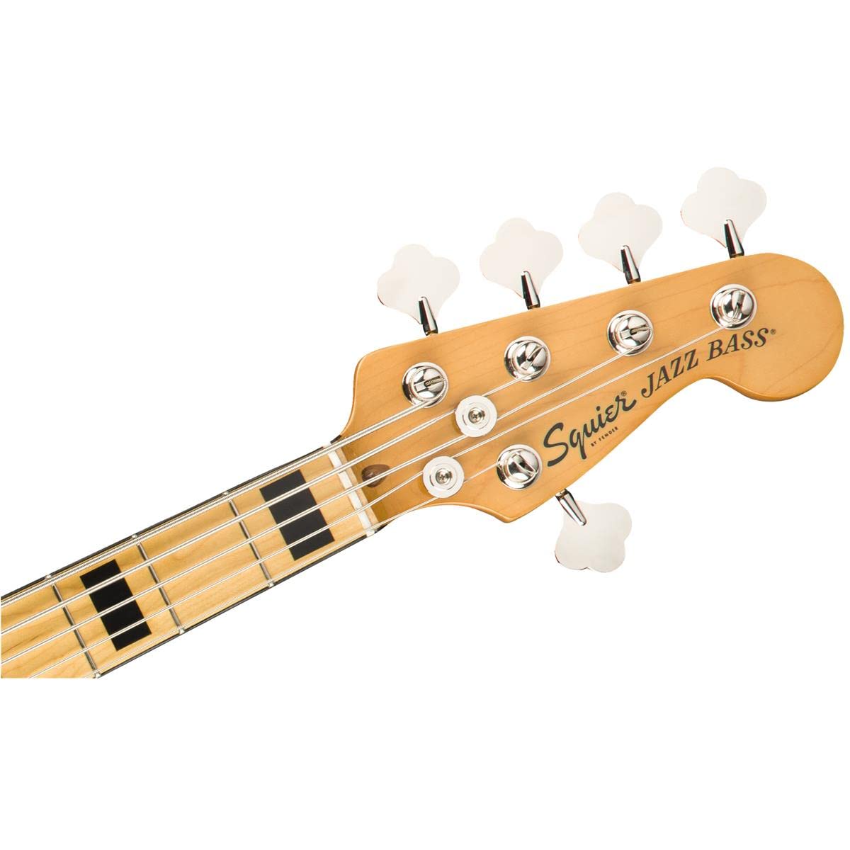 Squier by Fender Classic Vibe años '70 Jazz Bass V, Bajo Eléctrico, Diapasón de Arce, Negro